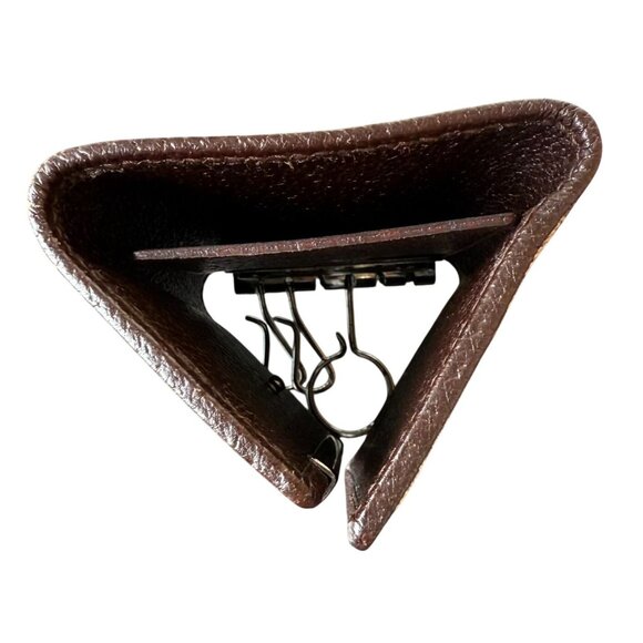 Vintage Gucci GG Canvas and Faux Leather Key Holder Wallet Serial Code Pamphlet - Picture 6 of 17